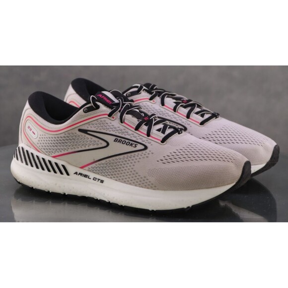 Brooks Ariel GTS 23 Women's Running Shoes Size 9 (D) Wide Gray Pink - Picture 5 of 11